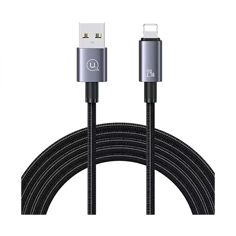 Usems USB-A to Lightning charging cable model US-SJ669 2M